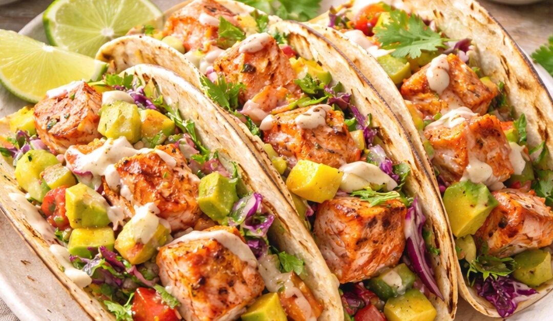 Salmon Tacos